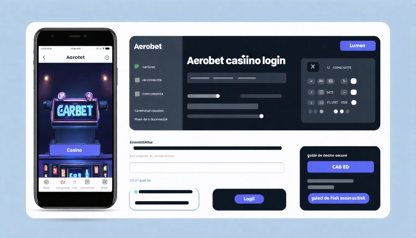 Aerobet casino login guide de connexion et sécurité